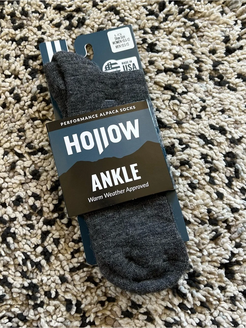 Hollow performance alpaca